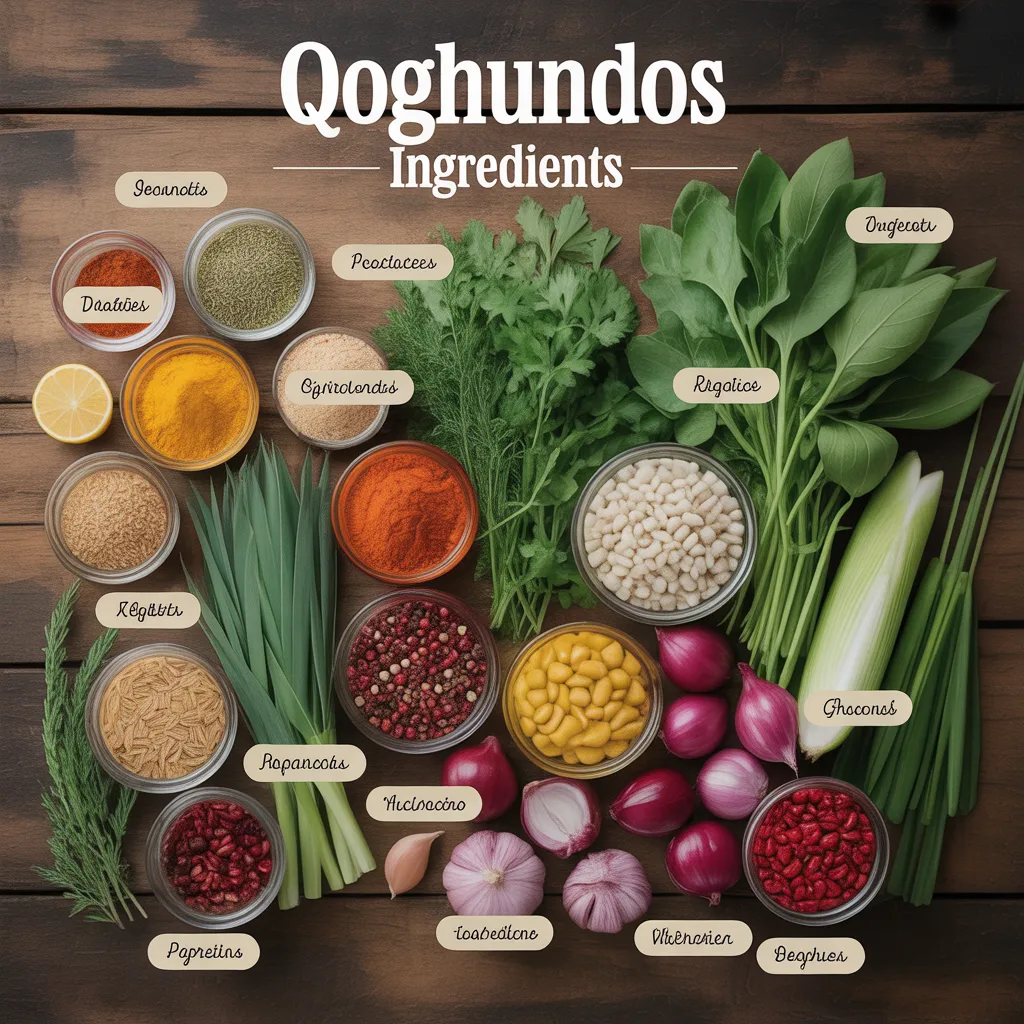 ingredients in qoghundos